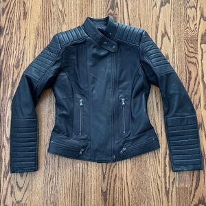 Leather Biker Jacket